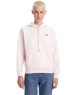 Levi's Relaxed Fit Hoodie - Wit