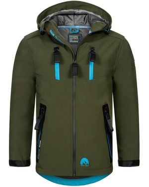Arctic Seven Softshell Jas As-306 – Outdoor Functiejas, Waterafstotend, Winddicht - Groen
