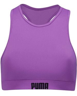 PUMA Performance-Bikinitop Voor - Paars