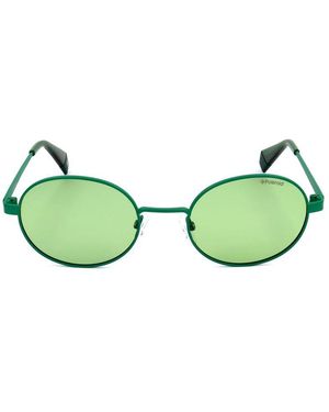Polaroid Green Metal Sunglasses