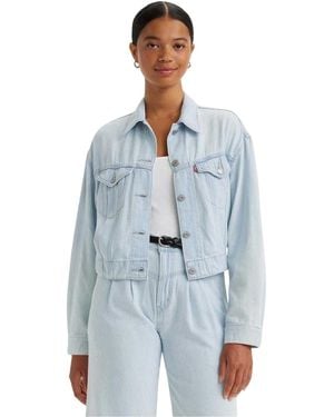 Levi's Levi's Katoenen Denim Trucker Jacket (Lichtblauw)