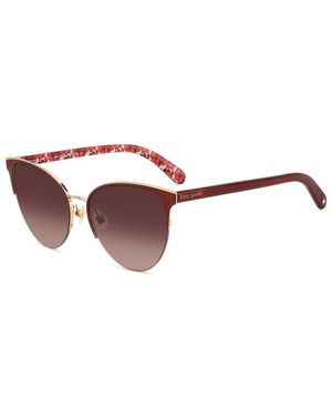 Kate Spade Hallo Zonneschijn Cateye Zonnebril - Rood