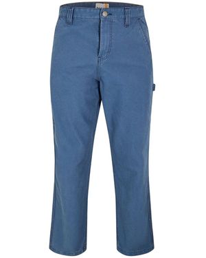 Timberland Rindge Gewassen Rechte Pantalon (Donker Denim) - Blauw