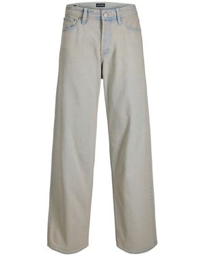 Jack & Jones Jack And Jones Herenjeans Met Wijd Uitlopende Pijpen En Een Relaxte Pasvorm (Blauwe Denim) - Grijs