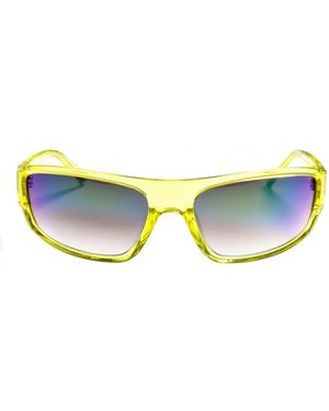 Guess Acetate Sunglasses With Rectangular Shape Gu00080 - Yellow