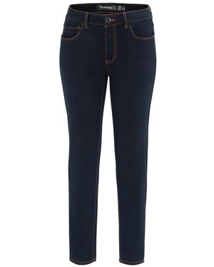 Firetrap Skinny Jeans Voor Met Middelhoge Taille (Nachtblauw)