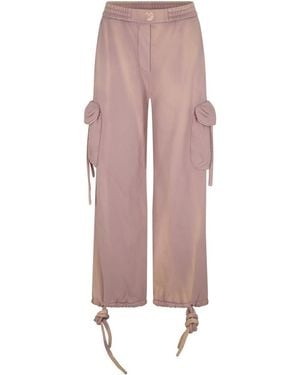 Off-White c/o Virgil Abloh Off Laundry Cargo Broek (Naakt) - Roze