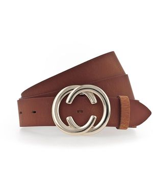 Vanzetti Leren Riem - Bruin