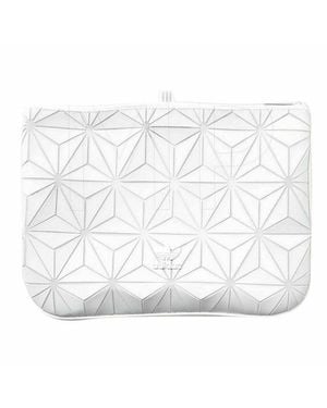 adidas 3D Clutch Sleeve Bag - White