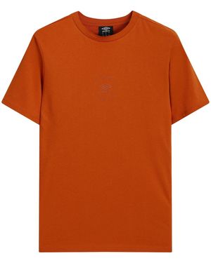 Umbro Relaxed Fit T-Shirt Flame) - Orange