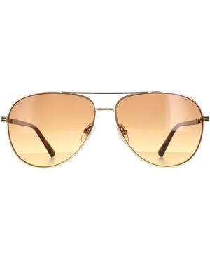 Guess Aviator Gradient Gu00043 Metal (Archived) - Brown