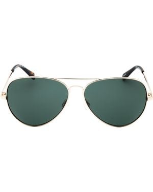 Banana Republic Lensed Light Sunglasses Metal - Green