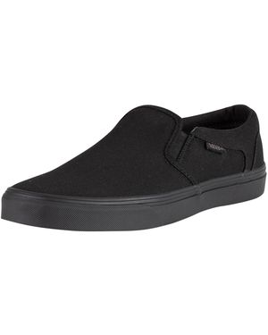 Vans Asher Canvas Trainers - Zwart