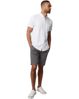 Threadbare Majestic-Overhemd Voor - Wit