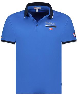 GEOGRAPHICAL NORWAY Polo Ss Kara Polo - Blauw