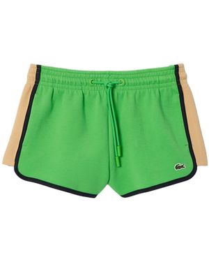 Lacoste Katoenen Gecombineerde Shorts - Groen