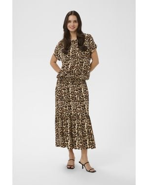 Kaffe Rok Kamaxi Rok A-Shape - Metallic