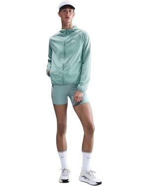 Nike Trail-Windjack Voor Wit) - Blauw