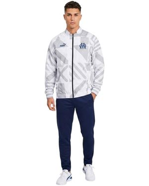 PUMA Prematch-Jas Van Olympique De Marseille Fc - Blauw