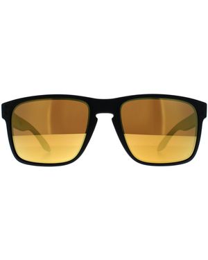 Oakley Holbrook Xl Oo9417-23 Matzwarte Prizm 24k Gepolariseerde Zonnebril - Bruin