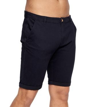 Crosshatch Sinwood Chino Shorts - Blue