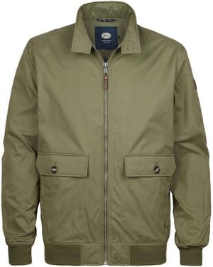 Petrol Industries Bomber Jas Florida - Groen