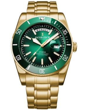 Jacob Zech Horloge Athena - Metallic