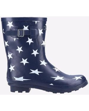 Cotswold Badminton Wellington Waterdicht Meisjes - Blauw