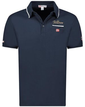 GEOGRAPHICAL NORWAY Polo Ss Kara Polo - Blauw