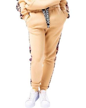 Hype Geweven Dierenprint Joggingbroek (Hazelnoot) - Naturel