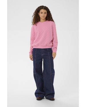 Saint Tropez Sweatshirt Padmiasz Sweatshirt Loose Fit - Rood