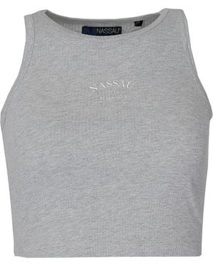 Nassau Beach Short Tanktop Nb231034 Nb Logo - Grijs