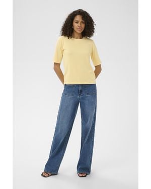 Kaffe Pullover Kalizza Pullover Regular Fit - Blauw