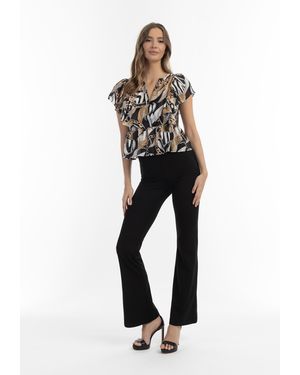 faina Blouse Caneva - Zwart