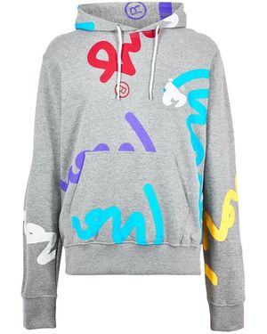 Money Grafische Hoodie - Blauw