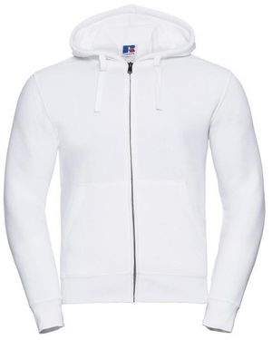 Russell Authentic Full Zip Hooded Sweatshirt Hoodie - Blue