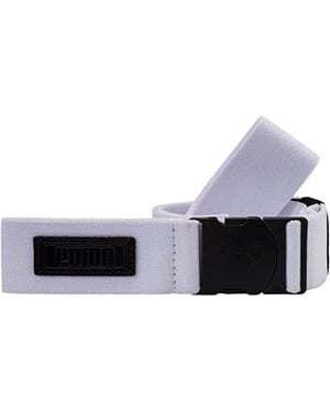 PUMA Youth Ultra Lite Stretch Golf Belt Nylon - Black