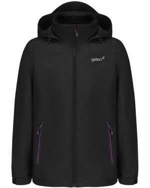 Gelert Horizon Waterdichte Jas Voor /Paars) - Zwart