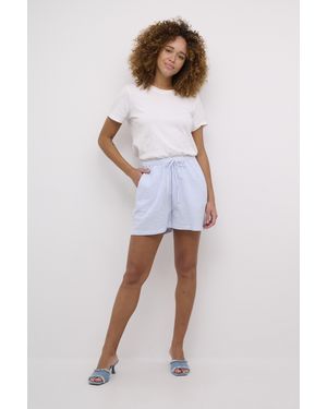 Kaffe Short Regular Fit - Wit