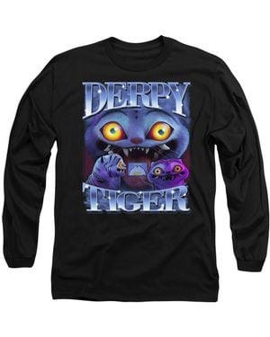 K-Pop Demon Hunters Adult Long-Sleeved T-Shirt - Grey