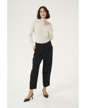 Kaffe Pullover Slim Fit Sand - Naturel
