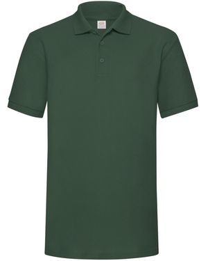 Fruit Of The Loom Polycotton Pique Zwaar Poloshirt (fles Groen)