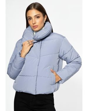 Wittchen Oversized Gewatteerde Jas Polyester - Blauw