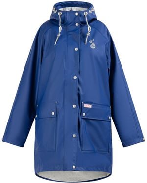Mo My Oversized Regenjas Keepsudry - Blauw