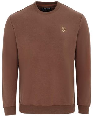 Howick Logo Sweatshirt (Donkerbruin)