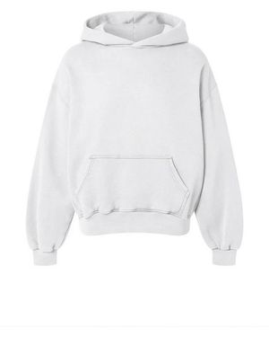 Basiclo Heavyweight Oversize Hoodie - Wit