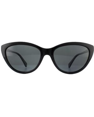 Polaroid Cat Eye Polarized Sunglasses - Black