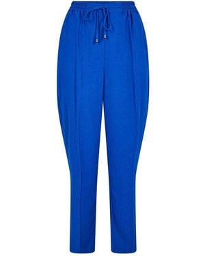 Ted Baker Effen Fleece Joggingbroeken Voor (Marine) - Blauw