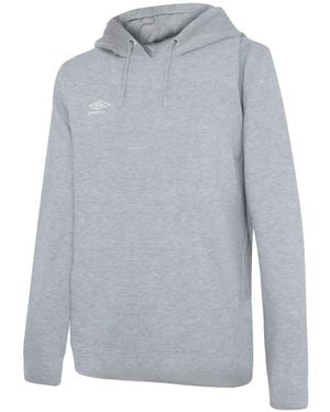 Umbro Ladies Club Leisure Hoodie Marl/ - Grey