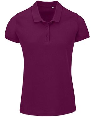 Sol's Ladies Planet Piqué Organic Polo Shirt (Astral) - Purple